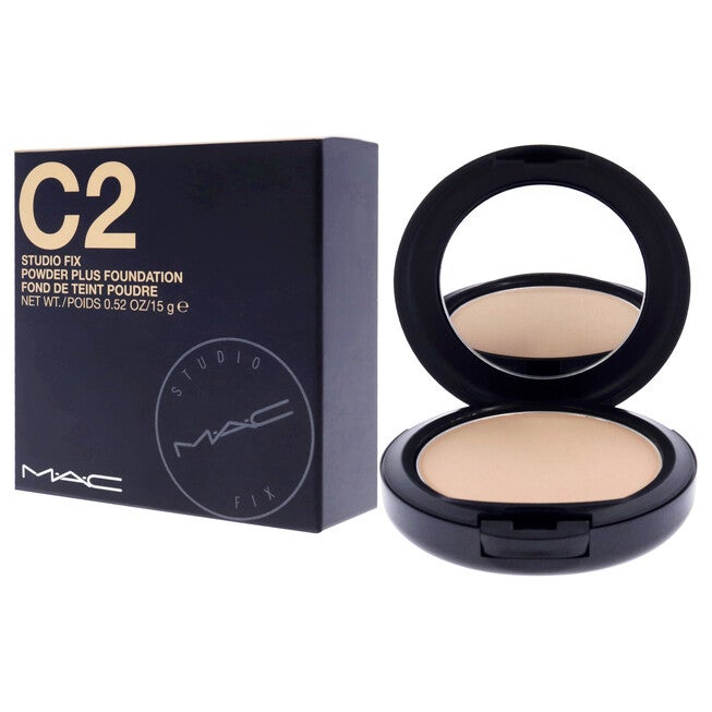 Studio Fix Powder Plus Foundation - C2 by MAC for Women - 0.52 oz Foundation, , alternate image number null