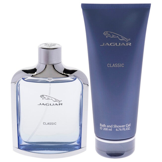 Jaguar Classic Blue by Jaguar for Men - 2 Pc Gift Set 3.4oz EDT Spray, 6.7oz Bath and Shower Gel, NA, alternate image number null