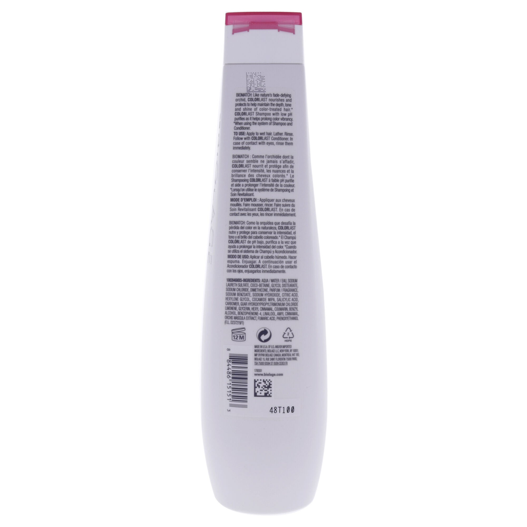 Biolage Color Last Shampoo by Matrix for Unisex - 13.5 oz Shampoo, , alternate image number 3