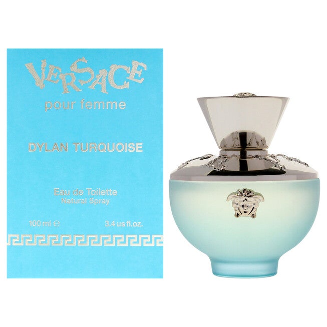 Dylan Turquoise Pour Femme by Versace for Women - 3.4 oz EDT Spray, NA, hi-res image number null