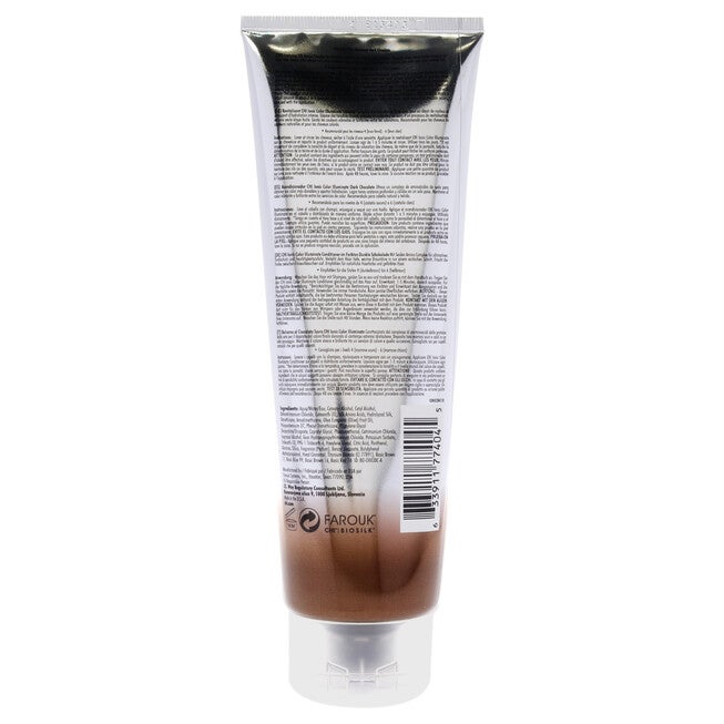 Ionic Color Illuminate Conditioner - Dark Chocolate by CHI for Unisex - 8.5 oz Conditioner, , alternate image number null