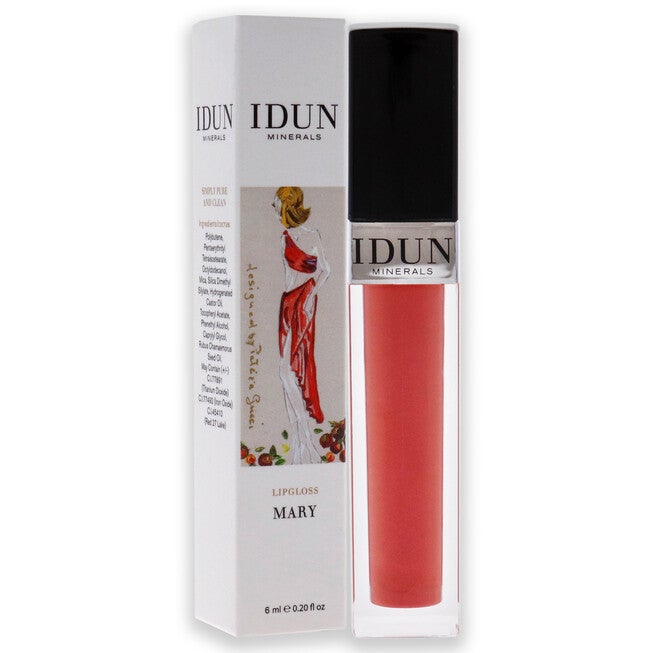Lipgloss - 012 Mary by Idun Minerals for Women - 0.2 oz Lip Gloss, See Description, alternate image number 1
