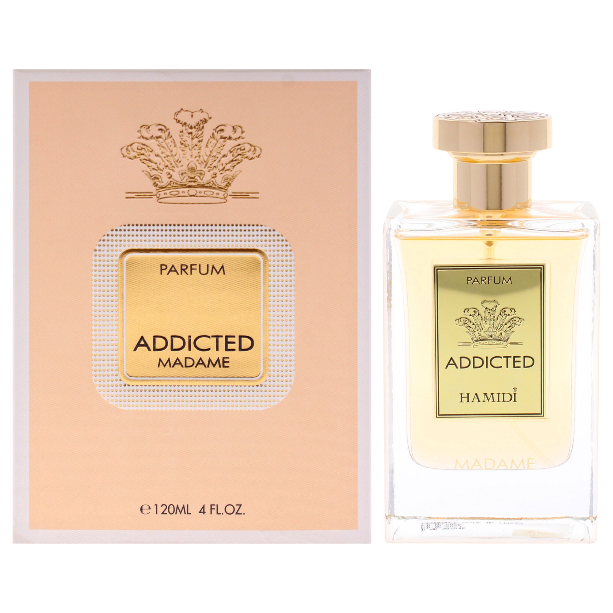 Addicted - Madame by Hamidi for Women - 4 oz Parfum Spray, See Description, hi-res image number 0
