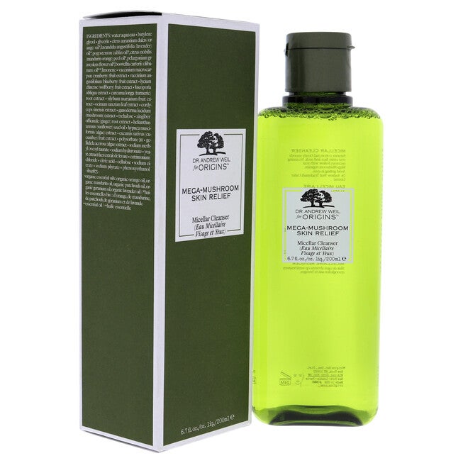 Mega-Mushroom Skin Relief Micellar Cleanser by Origins for Unisex - 6.7 oz Cleanser, NA, alternate image number null