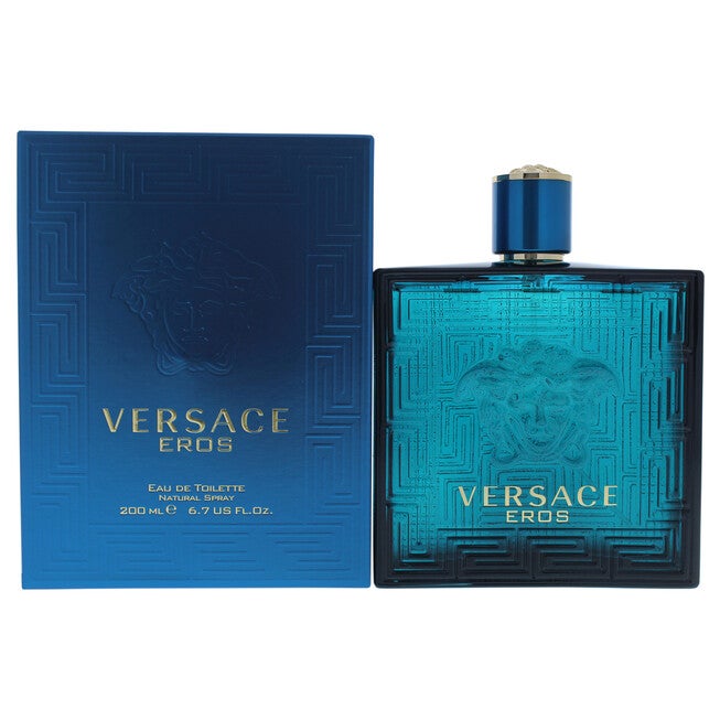 Versace Eros by Versace for Men - 6.7 oz EDT Spray, , alternate image number null