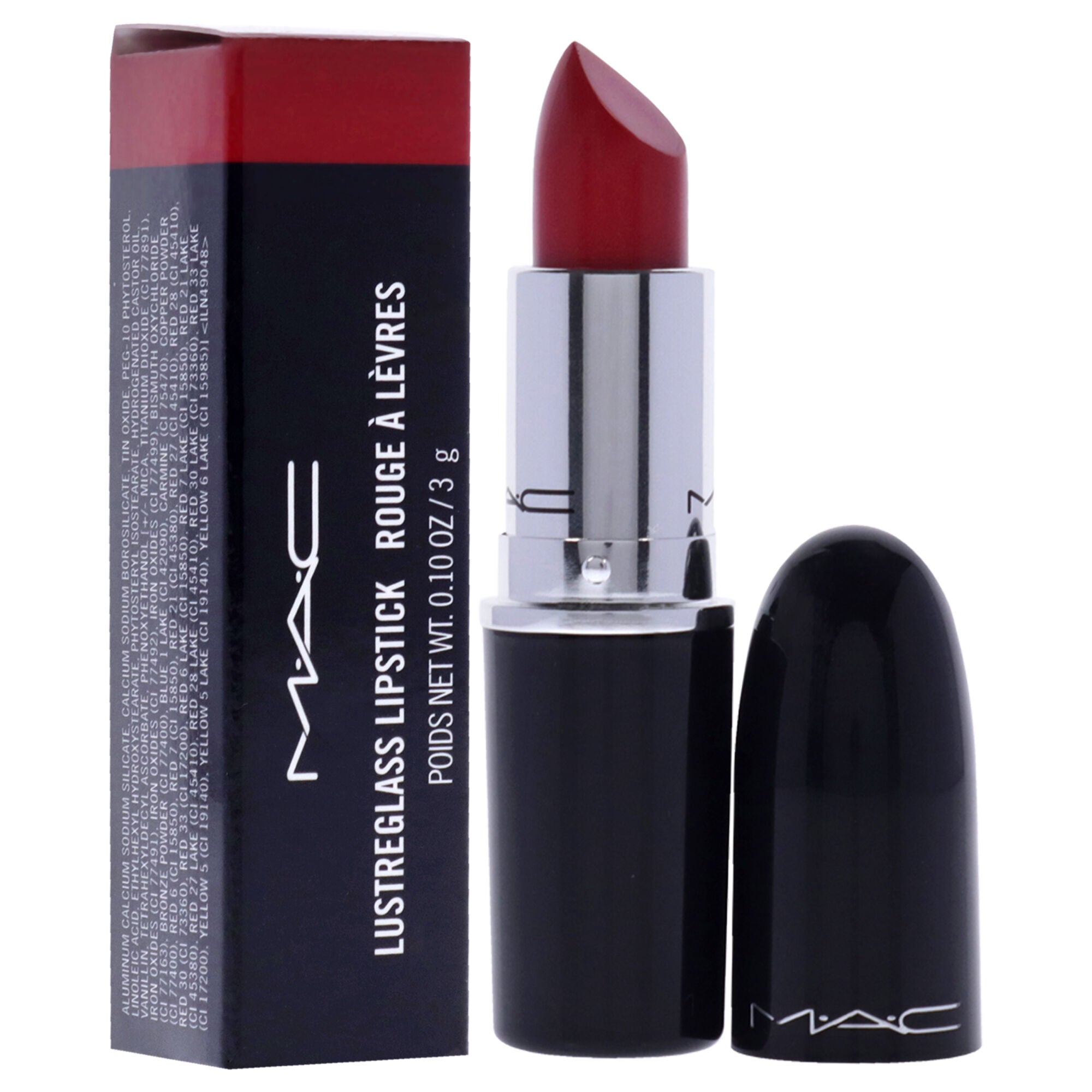 Lustreglass Lipstick - 502 Cockney by MAC for Women - 0.1 oz Lipstick, See Description, alternate image number 1