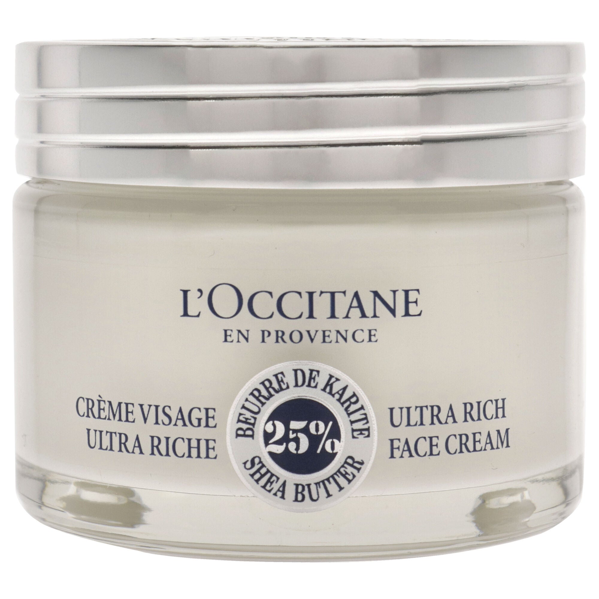 Shea Butter Ultra Rich Face Cream by LOccitane for Unisex - 1.7 oz Face Cream, See Description, alternate image number 1