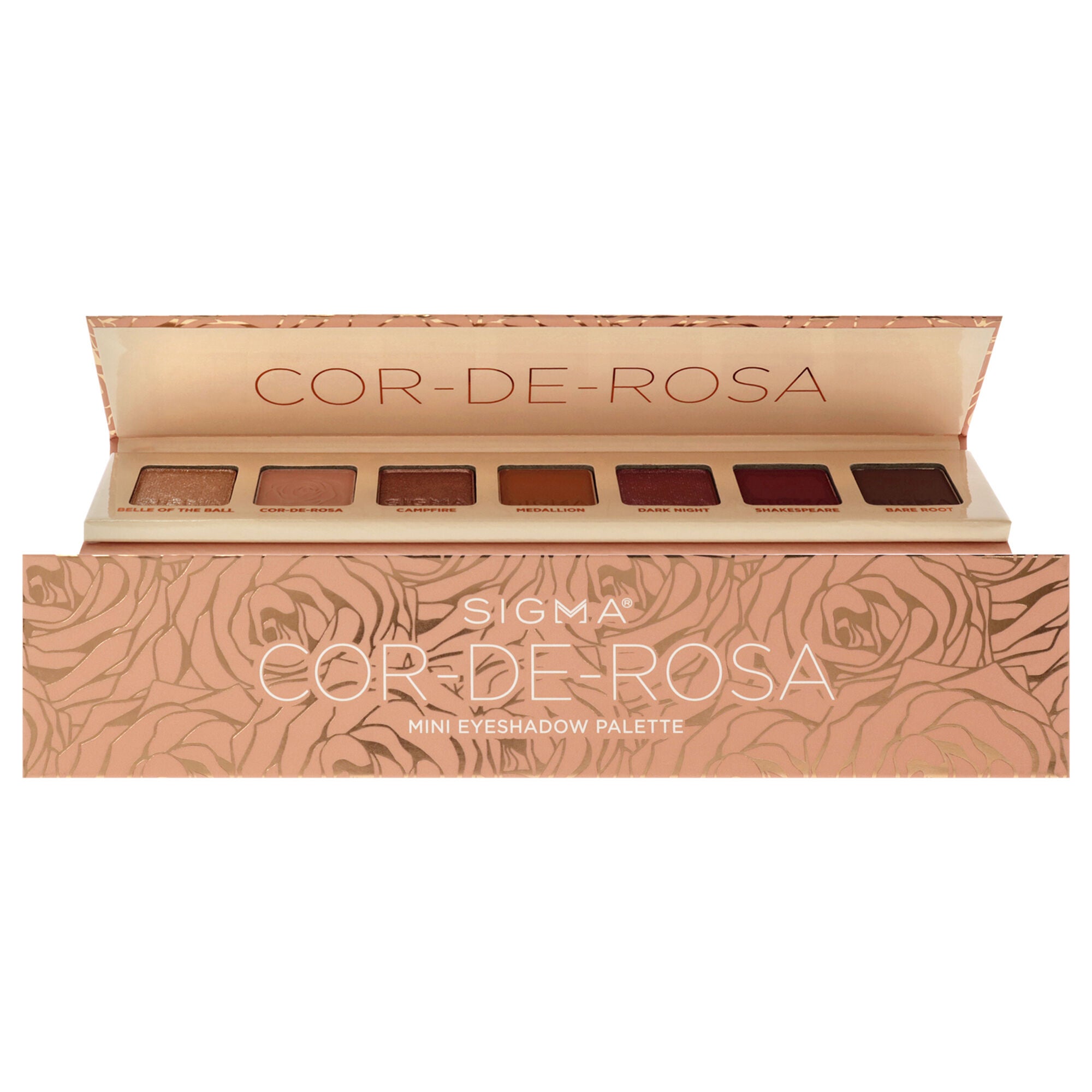 Mini Eyeshadow Palette - Cor-De-Rosa by SIGMA for Women - 0.27 oz Eye Shadow, , alternate image number 1