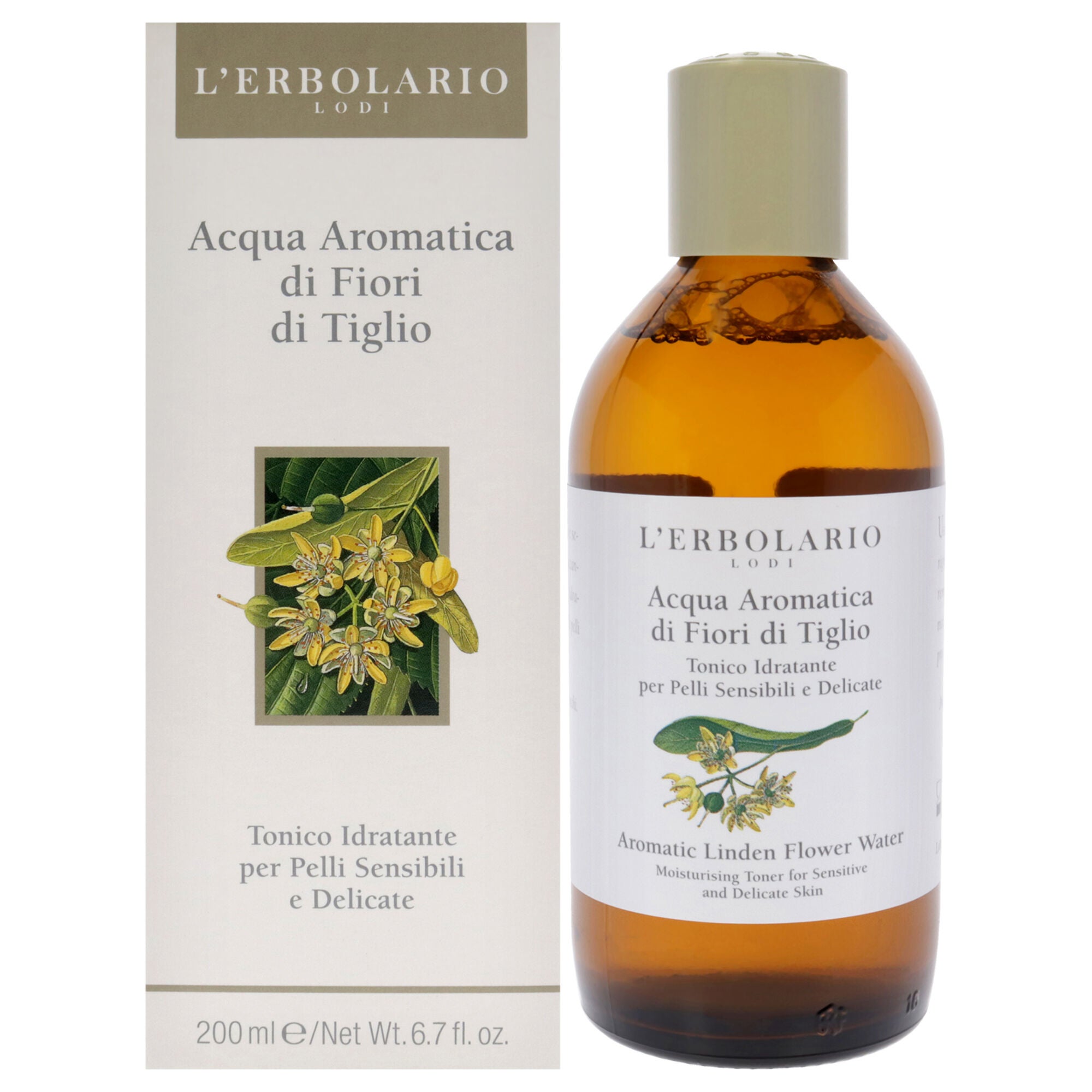 Aromatic Water - Linden Flower by LErbolario for Women - 6.7 oz Toner, See Description, hi-res image number 0