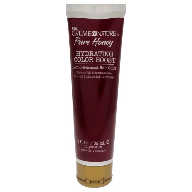 Pure Honey Hydrating Color Boost Semi-Permanent Hair Color - Magenta by Creme of Nature for Unisex - 3 oz Hair Color, NA, alternate image number null