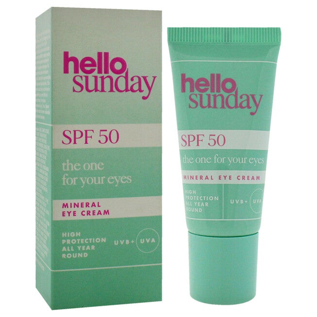 The One For Your Eyes Mineral Cream SPF 50 by Hello Sunday for Unisex - 0.5 oz Cream, See Description, alternate image number 2