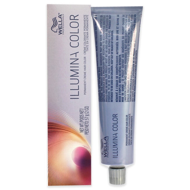 Illumina Color Permanent Creme Hair Color - Platinum Lily by Wella for Unisex - 2 oz Hair Color, NA, hi-res image number null
