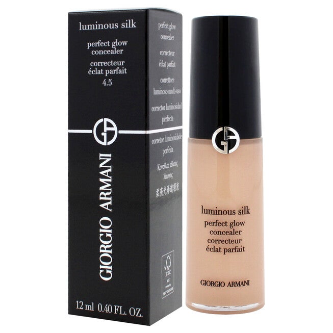 Luminous Silk Concealer - 4.5 Light to Medium Neutral by Giorgio Armani for Women - 0.40 oz Concealer, NA, alternate image number null