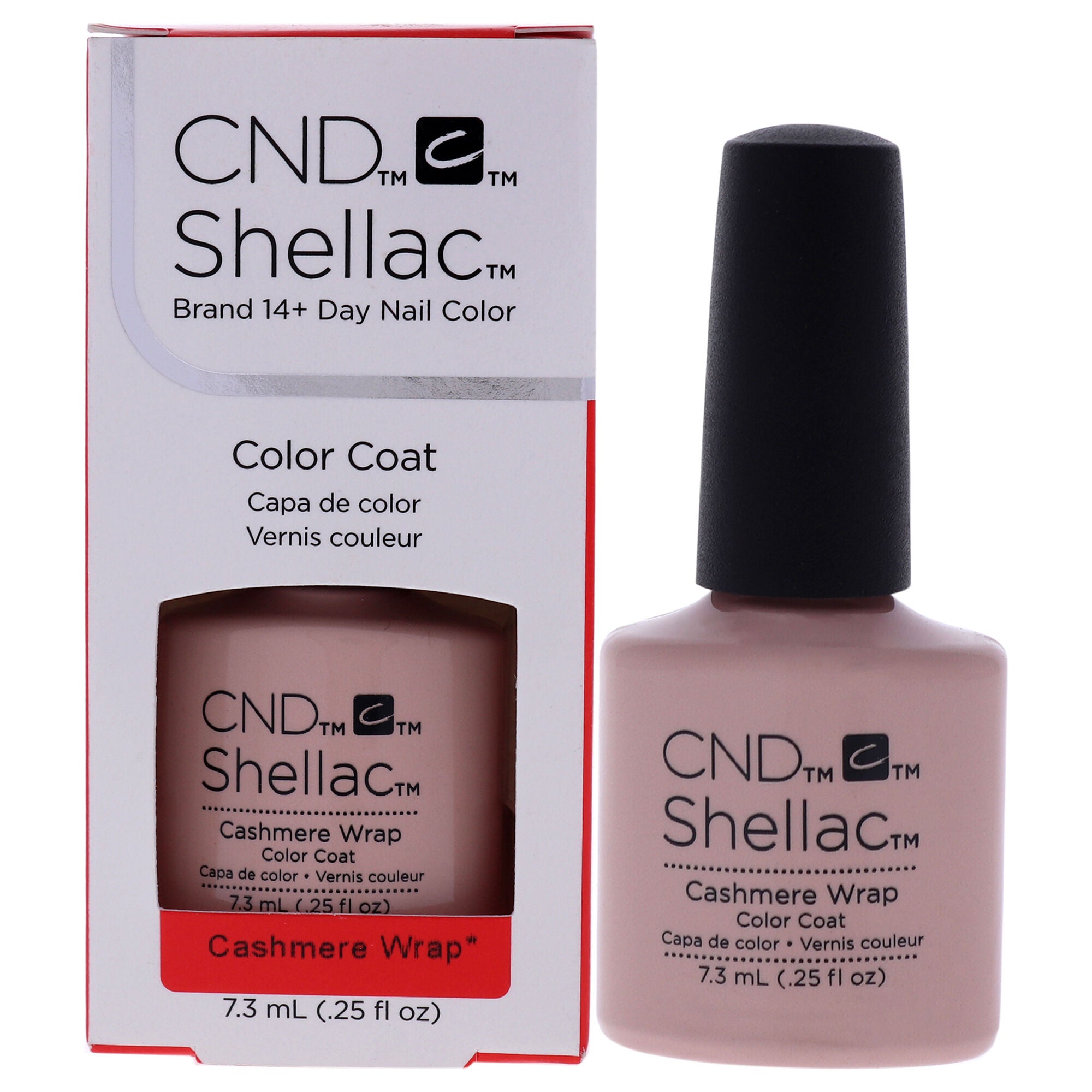 Shellac Nail Color - Cashmere Wrap by CND for Women - 0.25 oz Nail Polish, See Description, hi-res image number 0