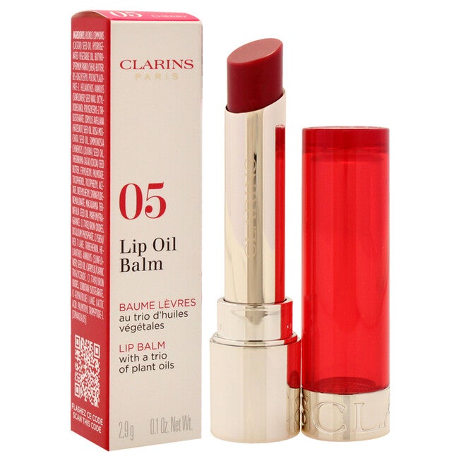 Lip Oil Balm - 05 Cherry by Clarins for Women - 0.1 oz Lip Balm, NA, alternate image number null