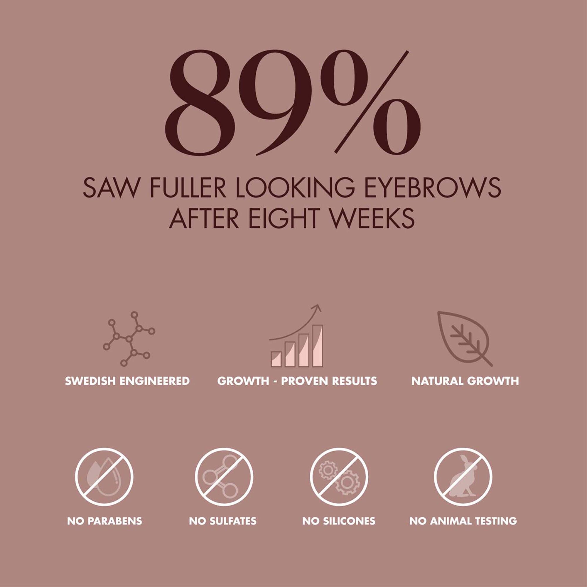 Eyebrow Growth Serum by Browgame for Women - 3 ml Serum, See Description, alternate image number 1