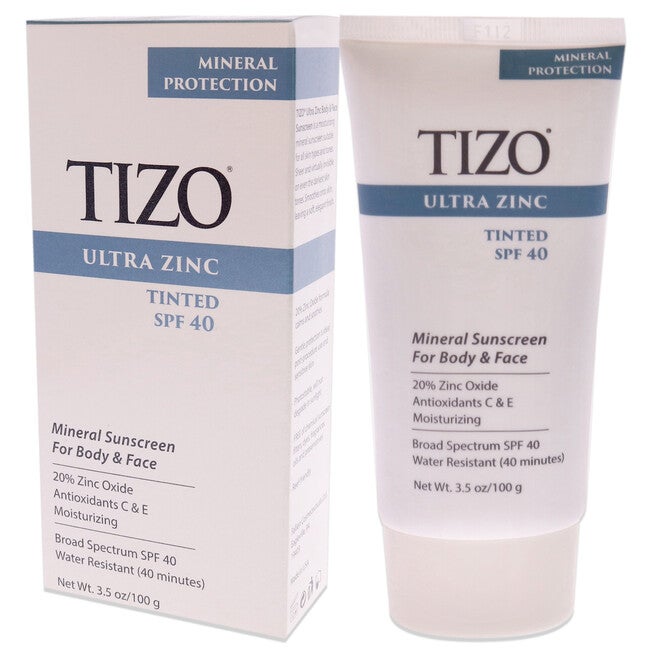 Ultra Zinc Tinted SPF 40 by Tizo for Unisex - 3.5 oz Sunscreen, NA, alternate image number null