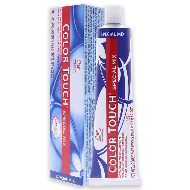 Color Touch Special Mix Demi-Permanent Color - 0 45 Red Red-Violet by Wella for Unisex - 2 oz Hair Color, NA, alternate image number null