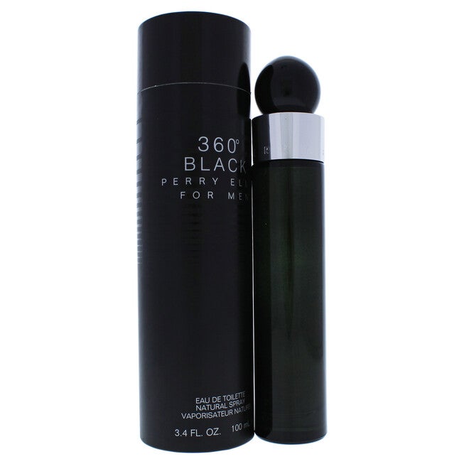360 Black by Perry Ellis for Men - 3.4 oz EDT Spray, See Description, alternate image number 3