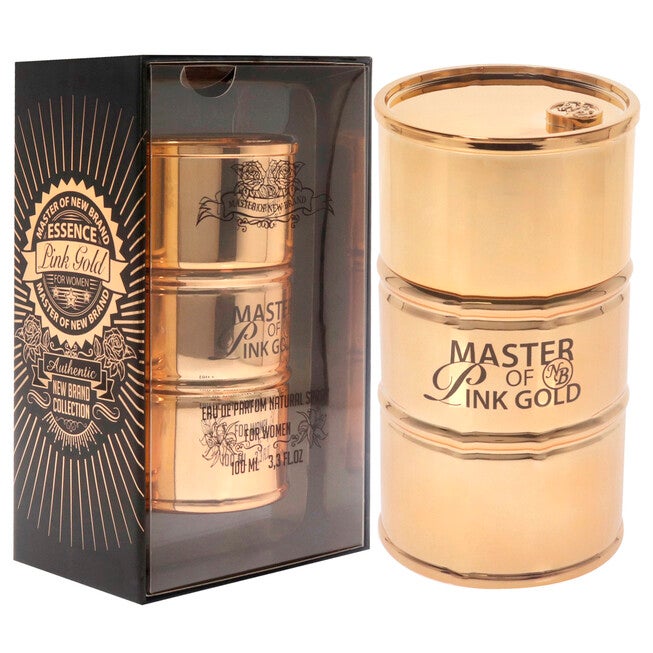 Master of Pink Gold by New Brand for Women - 3.3 oz EDP Spray, , alternate image number null