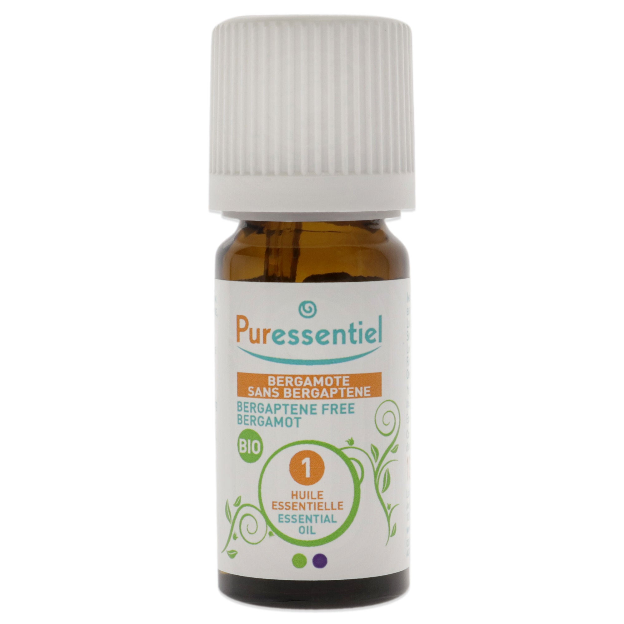 Organic Essential Oil - Bergamot by Puressentiel for Unisex - 0.34 oz Oil, See Description, alternate image number 1
