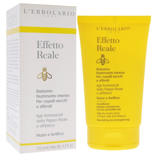 Effetto Reale Intense Nourishment Conditioner by LErbolario for Unisex - 4.2 oz Conditioner, See Description, alternate image number 1