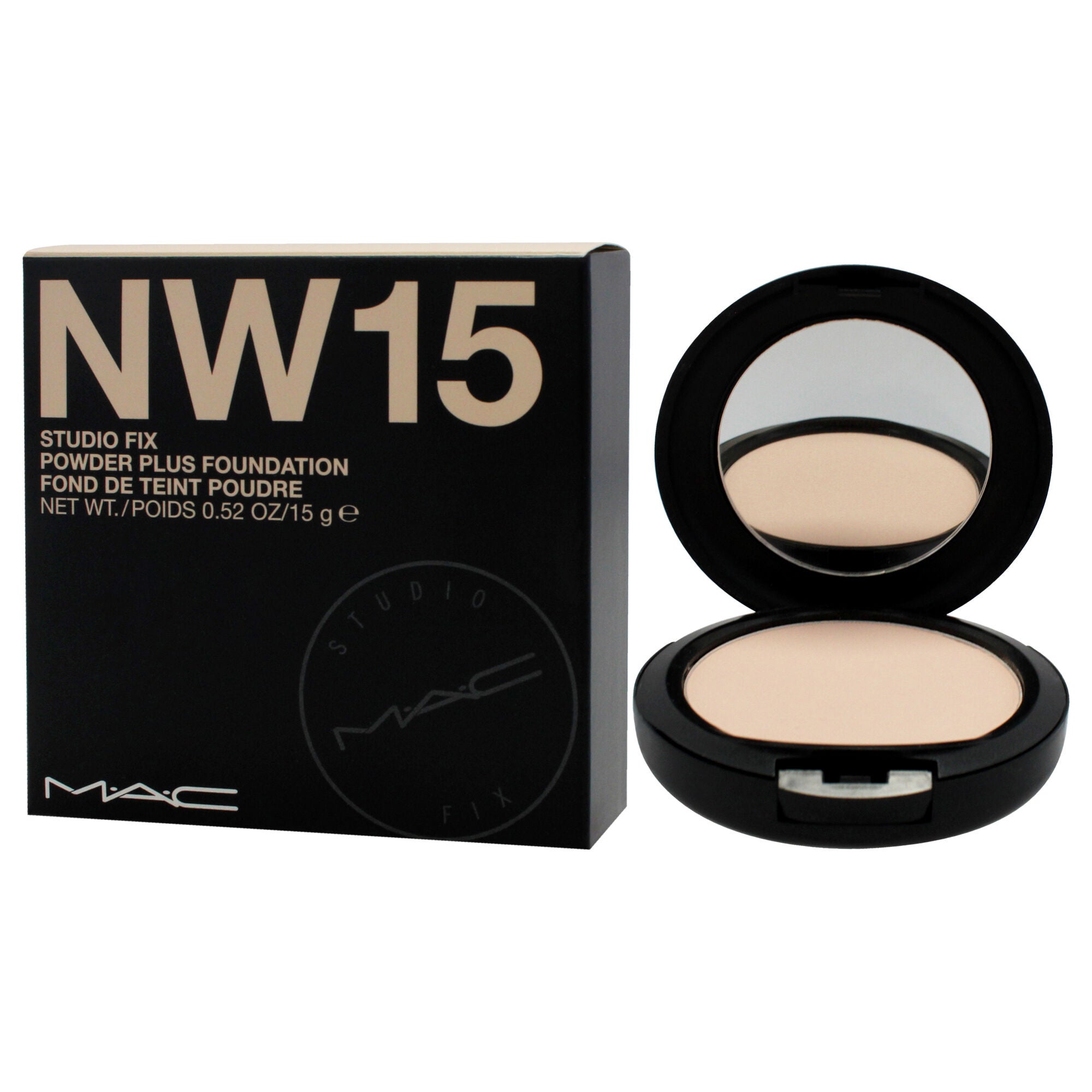 Studio Fix Powder Plus Foundation - NW15 by MAC for Women - 0.52 oz Foundation, See Description, alternate image number 3
