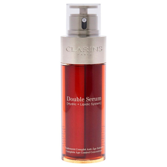 Double Serum Complete Age Control Concentrate by Clarins for Unisex - 3.3 oz Serum, NA, alternate image number null