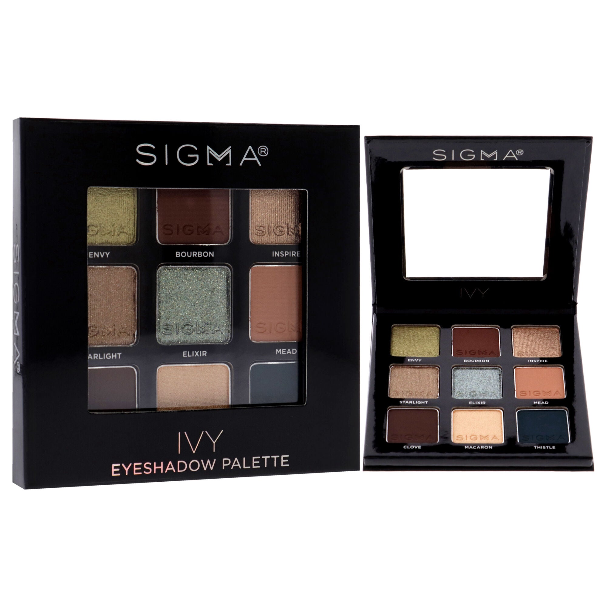 Eyeshadow Palette - Ivy by SIGMA for Women - 0.032 oz Eye Shadow, , alternate image number 3