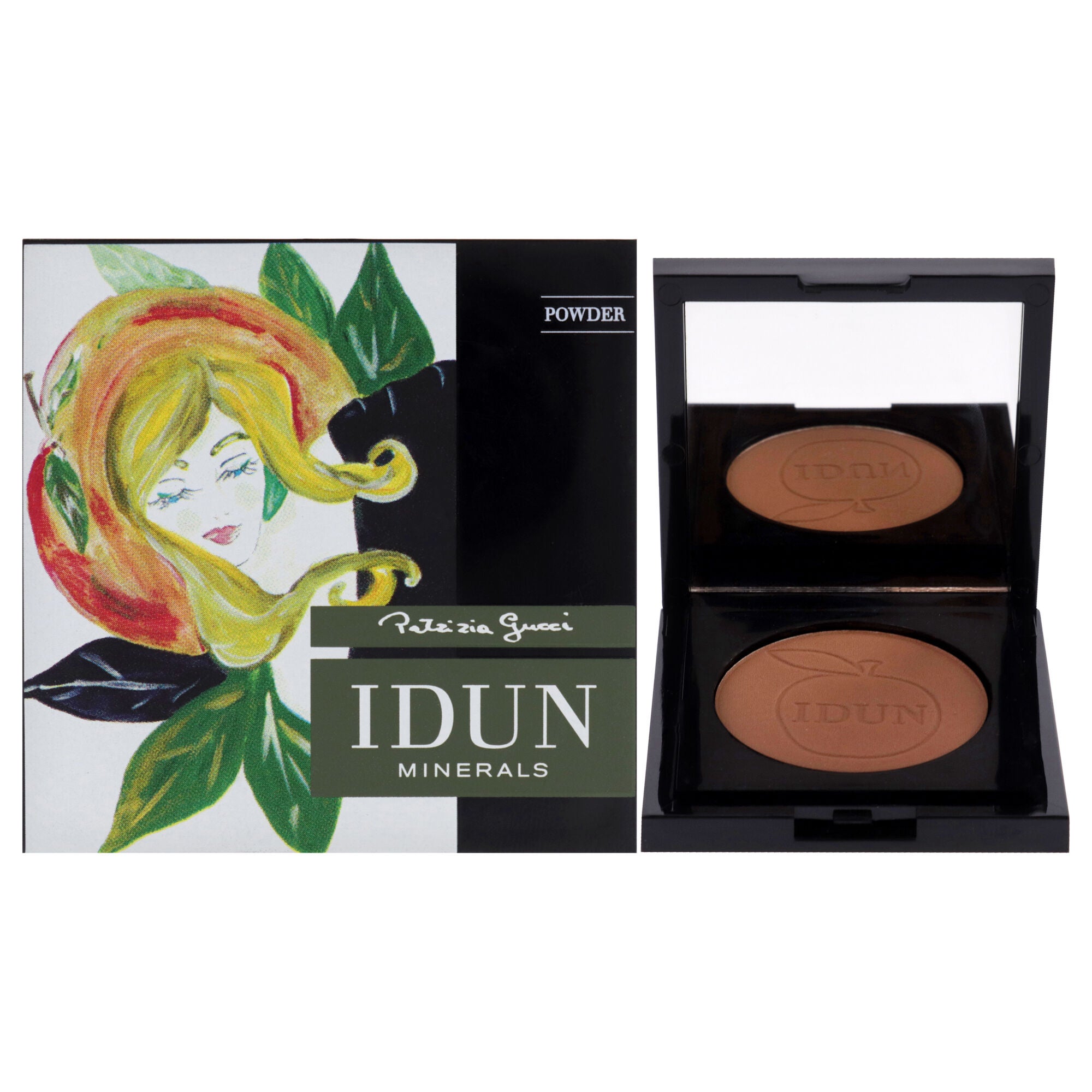 Pressed Powder - 536 Otrolig by Idun Minerals for Women - 0.12 oz Powder, See Description, hi-res image number 0