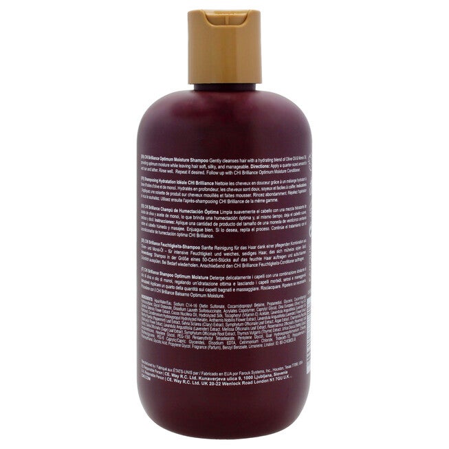 Deep Brilliance Optimum Moisture Shampoo by CHI for Unisex - 12 oz Shampoo, , alternate image number 1