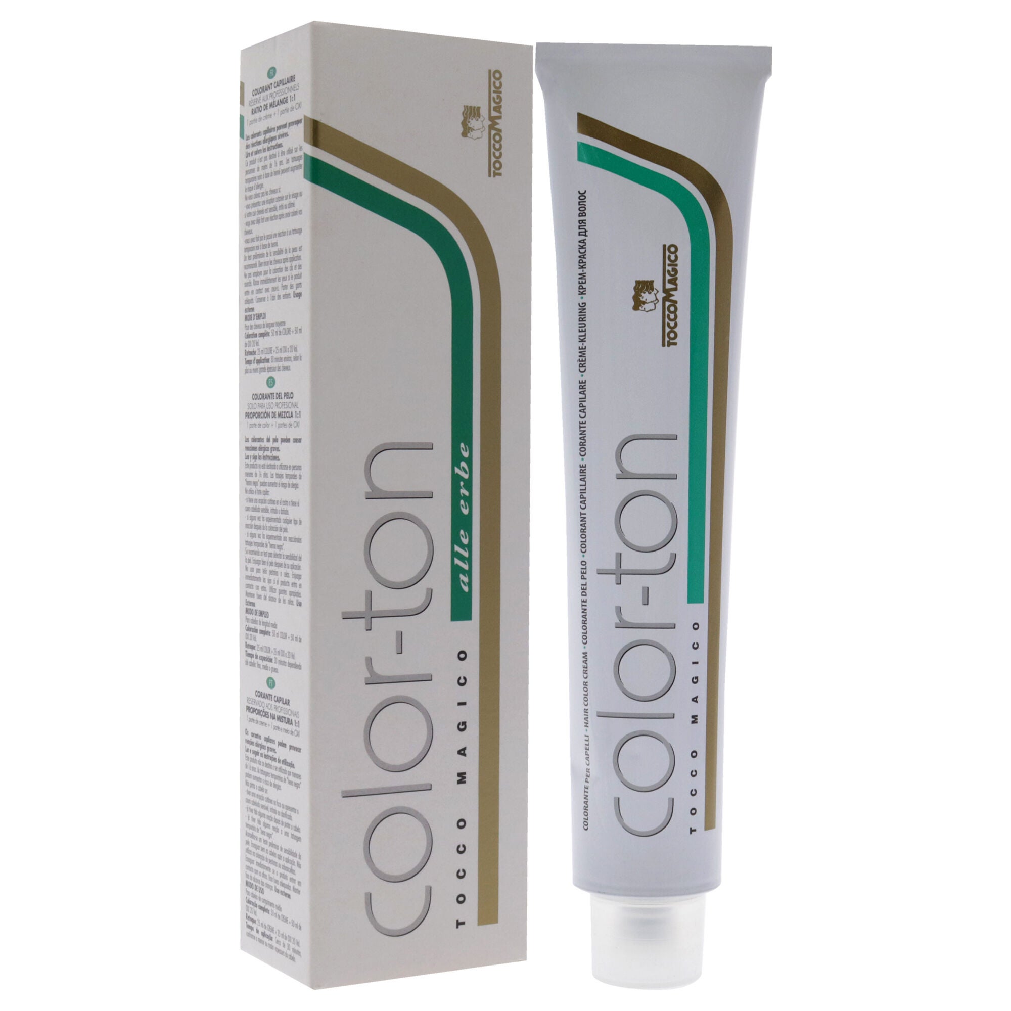Color-Ton Permanent Hair Color - 7NW-7.03 Warm Blond by Tocco Magico for Unisex - 3.38 oz Hair Color, See Description, alternate image number 1