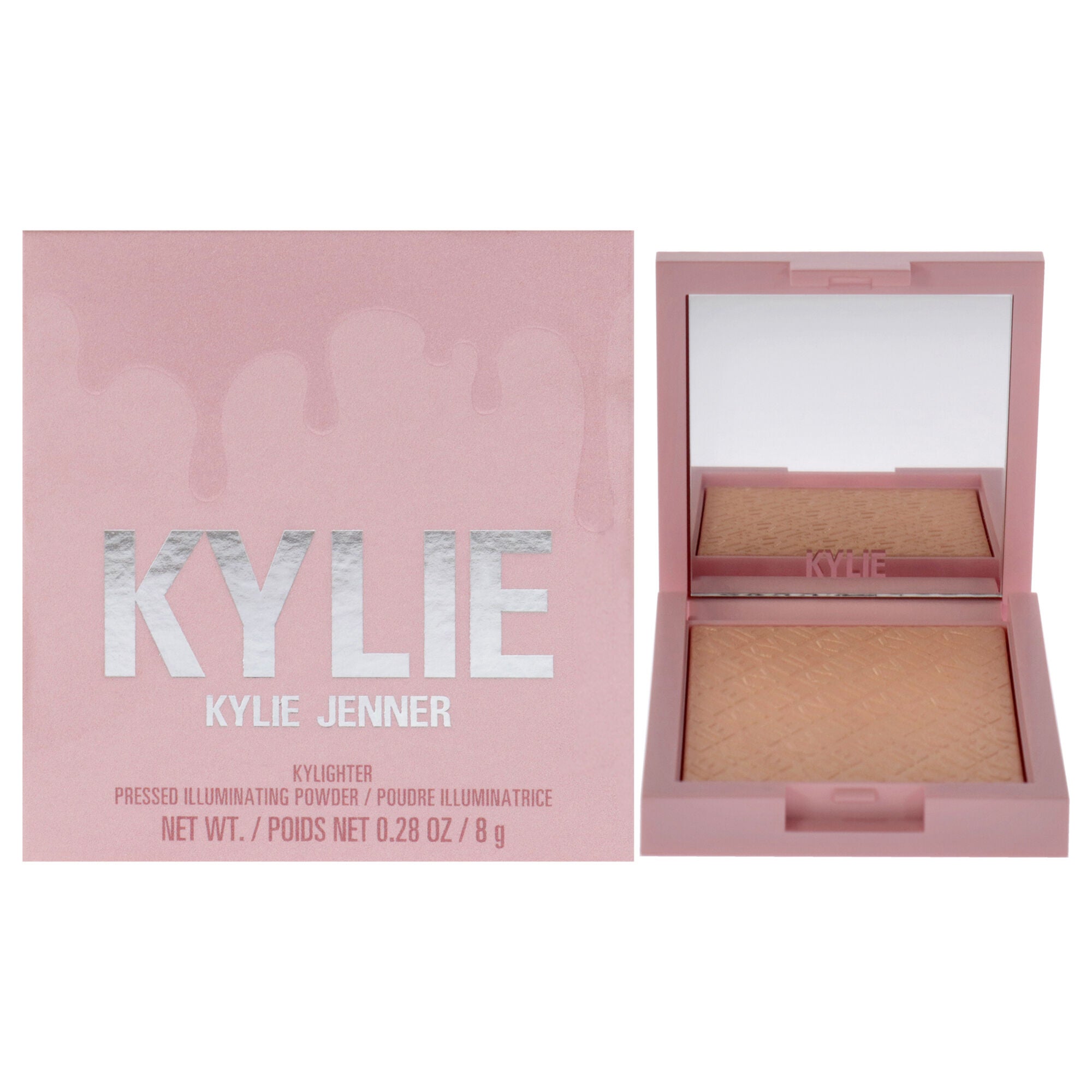 Kylighter Pressed Illuminating Powder - 060 Queen Drip by Kylie Cosmetics for Women - 0.28 oz Highlighter, Gold, hi-res image number 0