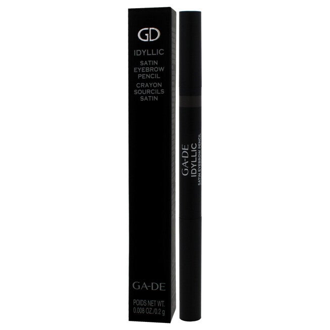 Idyllic Satin Eyebrow Pencil - 600 Grey Brown by GA-DE for Women - 0.008 oz Eyebrow Pencil, NA, alternate image number null