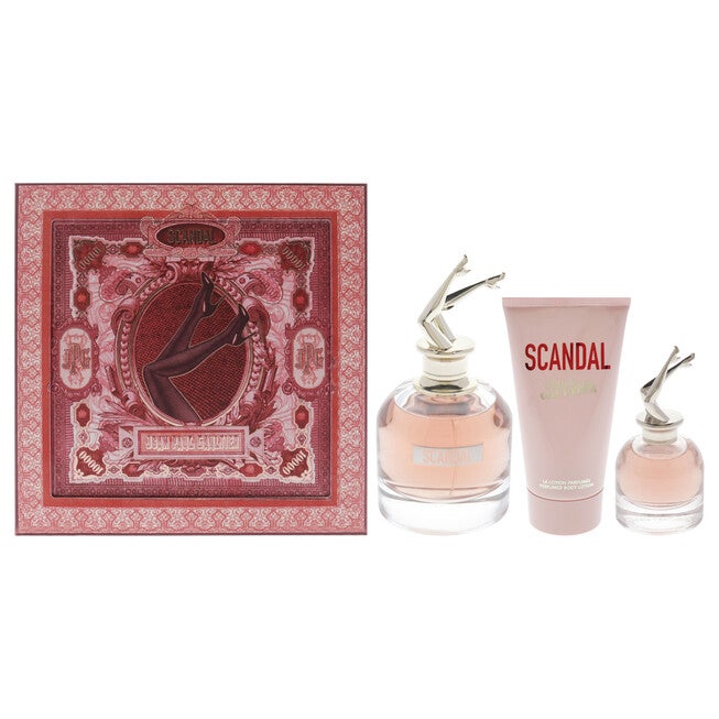 Scandal by Jean Paul Gaultier for Women - 3 Pc Gift Set 2.7oz EDP Spray, 0.20oz EDP Spray, 2.5oz Perfumed Body Lotion, NA, hi-res image number null