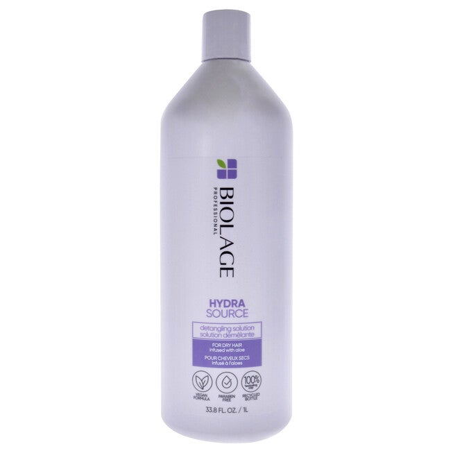 Biolage HydraSource Detangling Solution by Matrix for Unisex - 33.8 oz Detangler, , alternate image number null