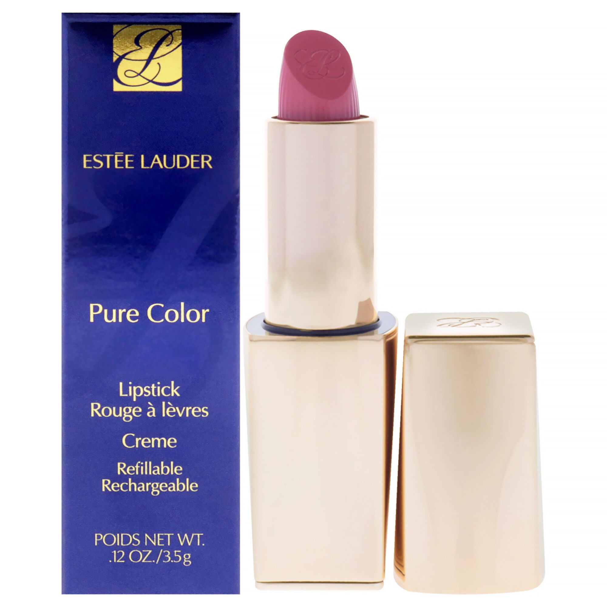 Pure Color Creme Lipstick - 260 Eccentric by Estee Lauder for Women - 0.12 oz Lipstick (Refillable), See Description, hi-res image number 0