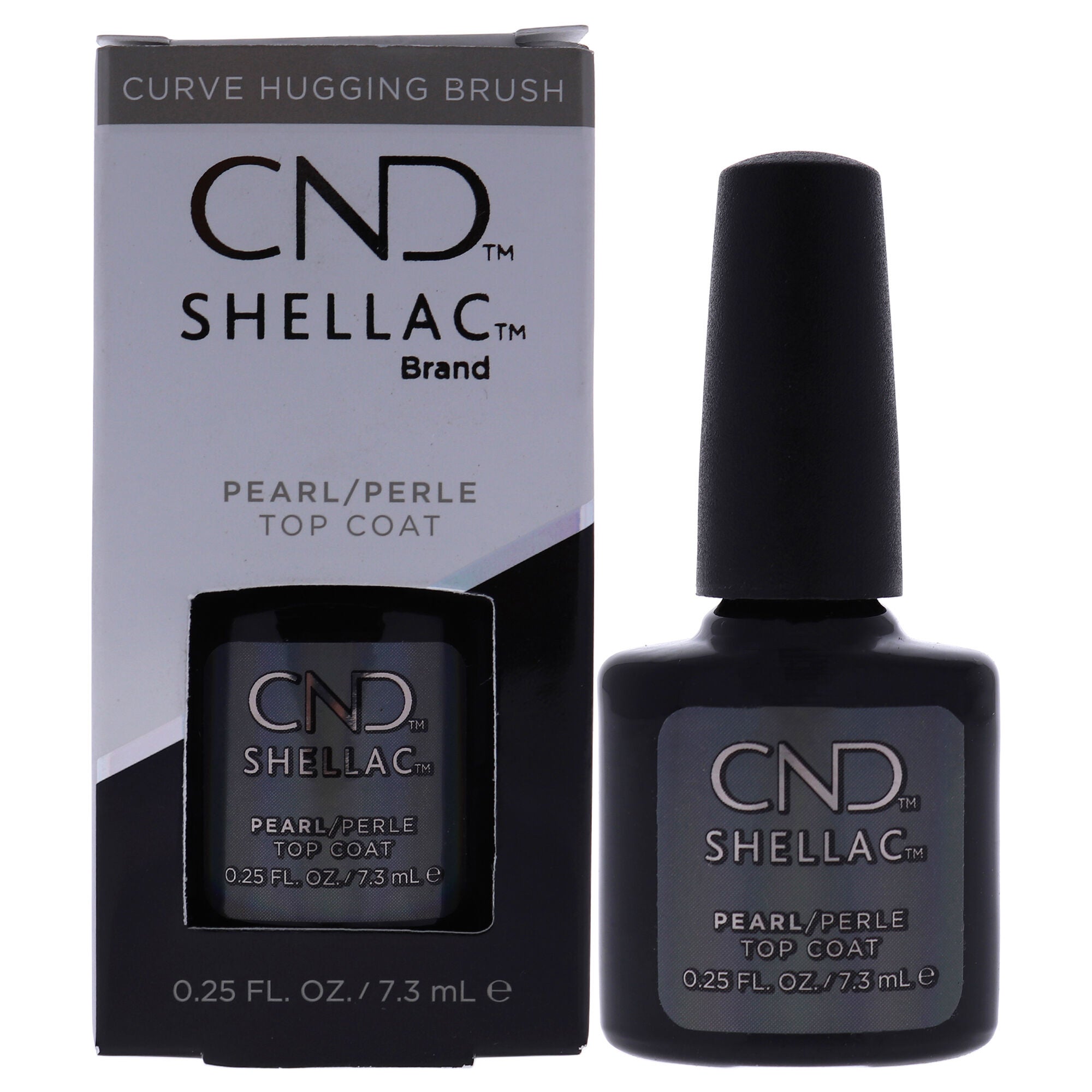 Shellac Nail Color - Pearl Top Coat by CND for Women - 0.25 oz Nail Polish, See Description, hi-res image number 0