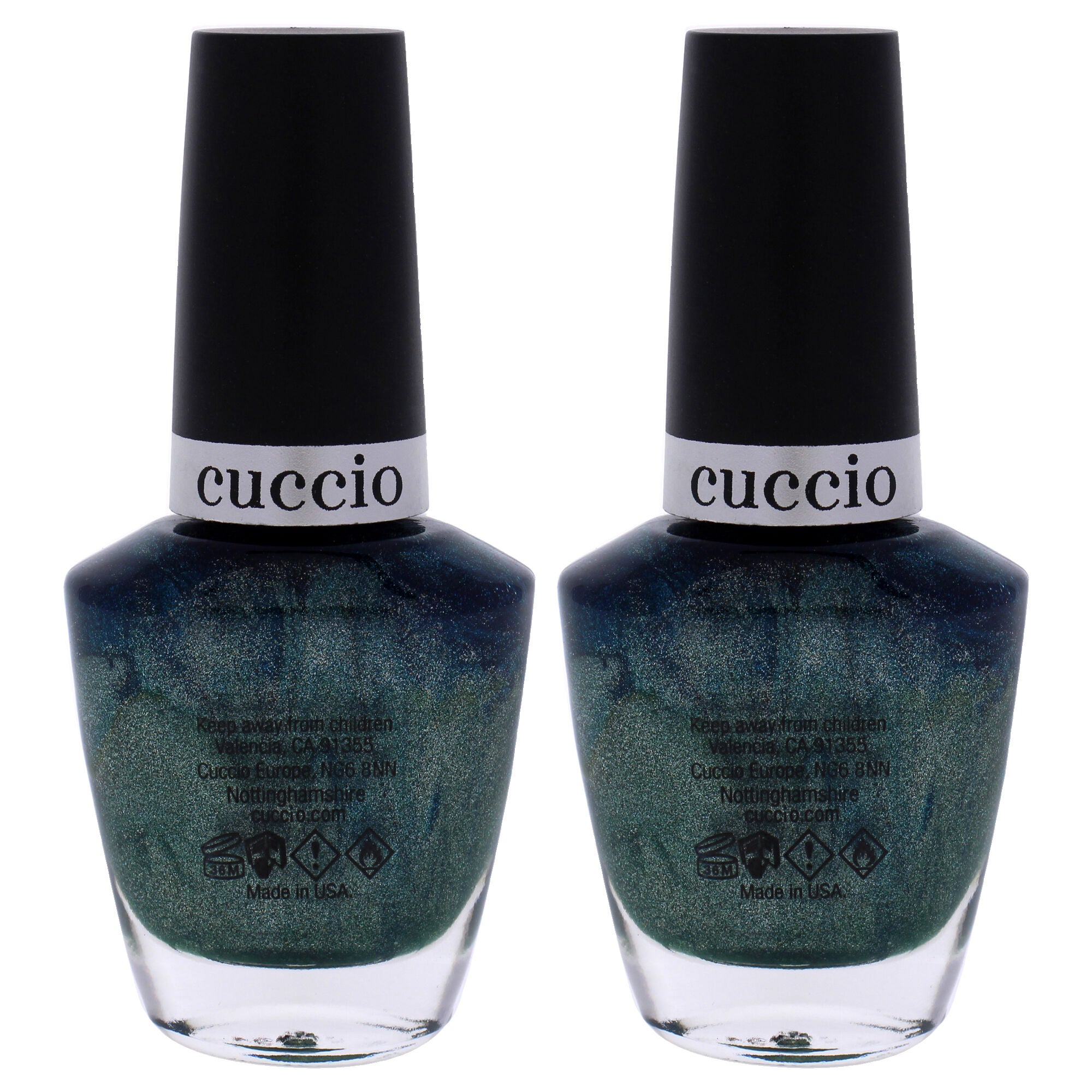 Colour Nail Polish - Notorious by Cuccio Colour for Women - 0.43 oz Nail Polish - Pack of 2, Multi, alternate image number 2