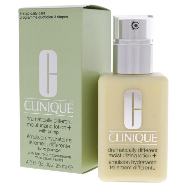 Dramatically Different Moisturizing Lotion Plus - Very Dry To Dry Combination Skin by Clinique for Unisex - 4.2 oz Moisturizer, , alternate image number null