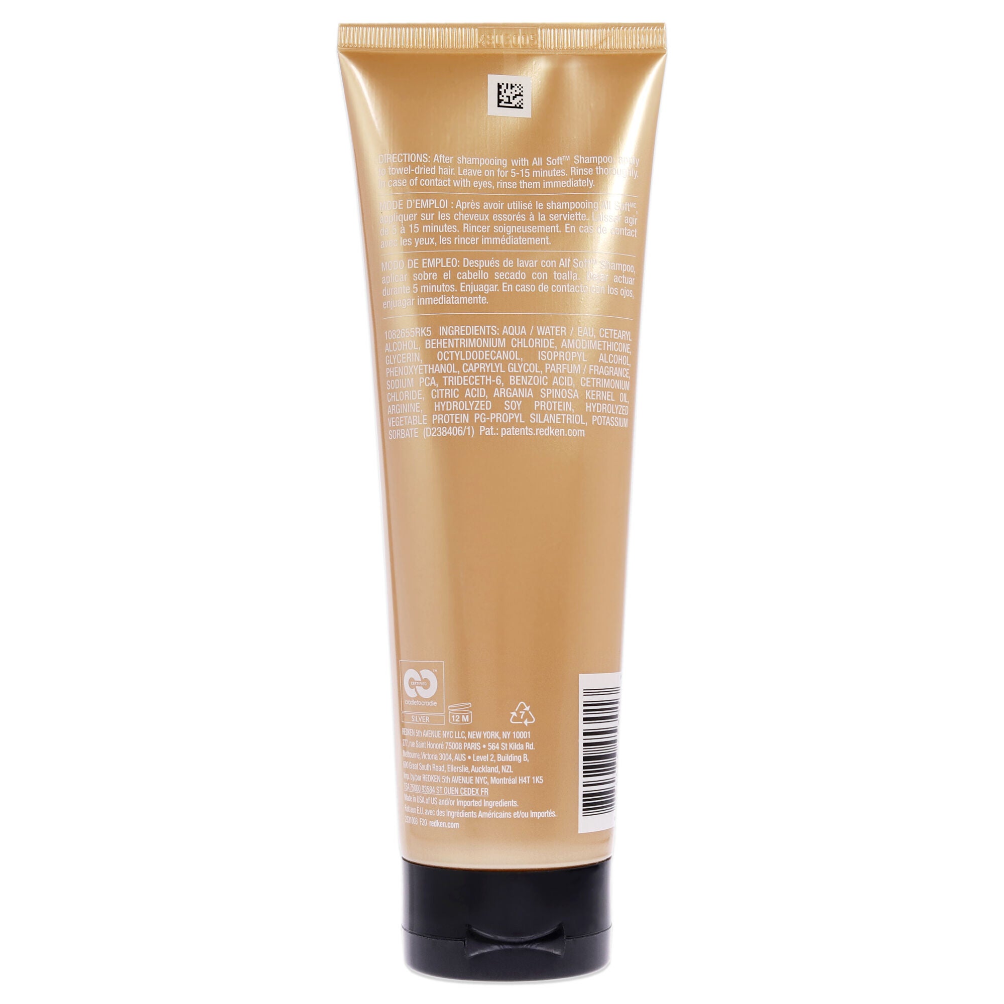 All Soft Heavy Cream Treatment-NP by Redken for Unisex - 8.5 oz Cream, See Description, alternate image number 2