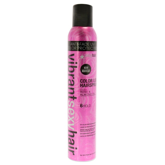 Vibrant Sexy Hair Color Lock Hairspray by Sexy Hair for Unisex - 8 oz Hair Spray, NA, hi-res image number null