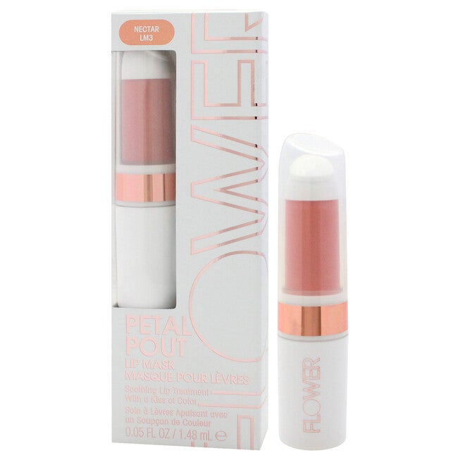 Petal Pout Lip Mask - LM3 Nectar by Flower Beauty for Women - 0.05 oz Lip Mask, NA, alternate image number null
