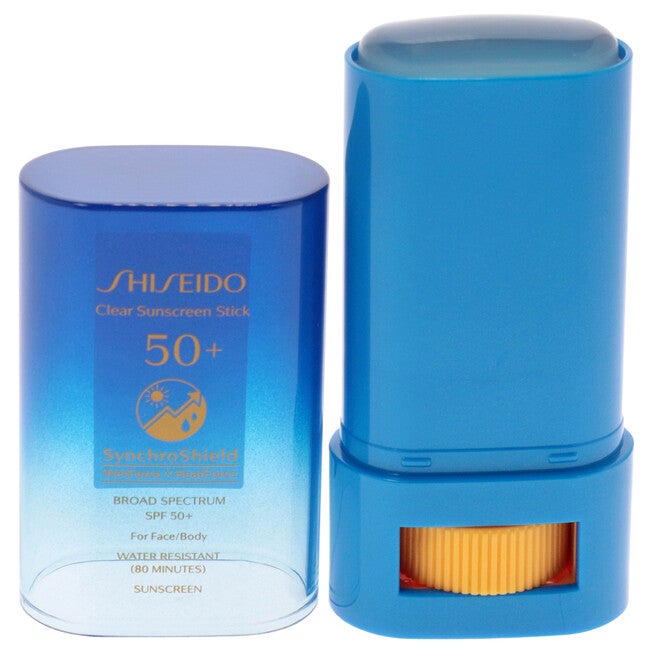 Clear Sunscreen Stick SPF 50 Plus by Shiseido for Unisex - 0.52 oz Sunscreen, NA, alternate image number 1