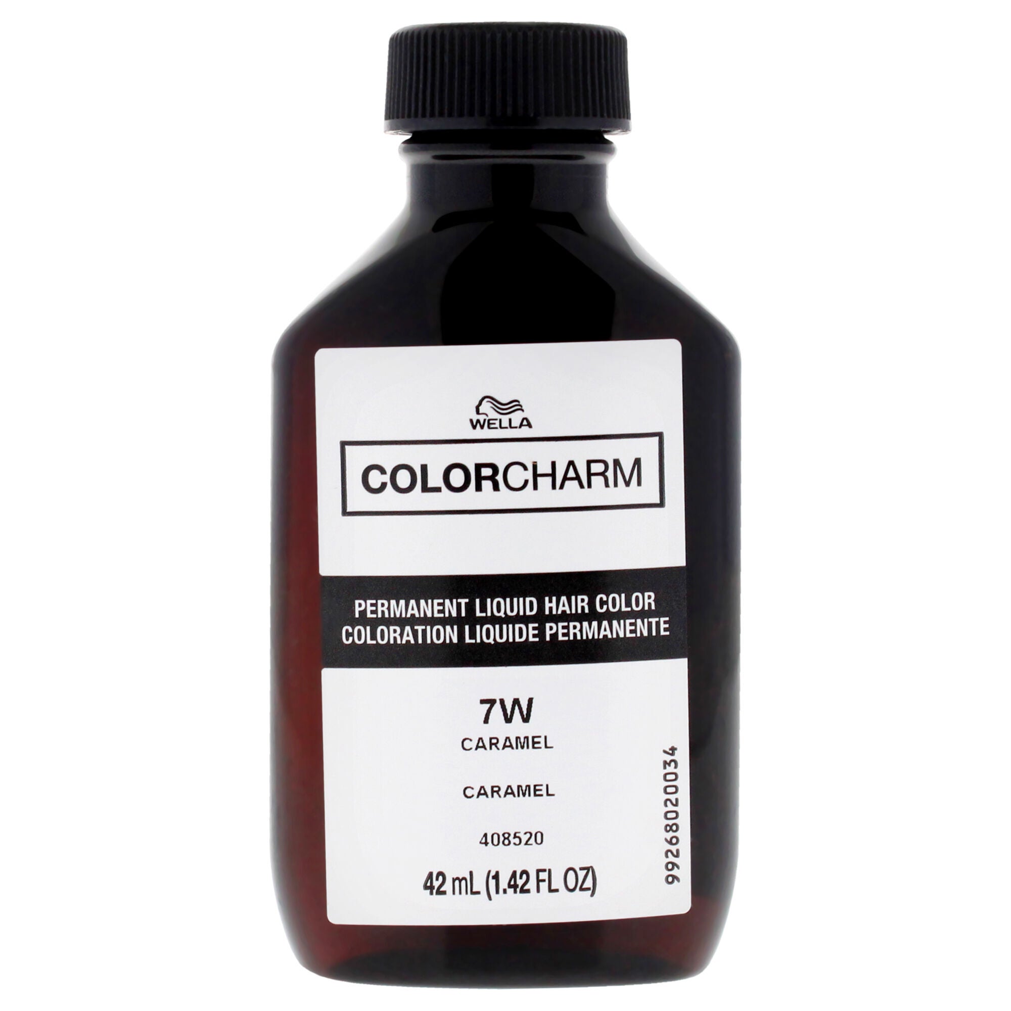 Color Charm Permanent Liquid Hair Color - 7W Caramel by Wella for Unisex - 1.42 oz Hair Color, See Description, alternate image number 4