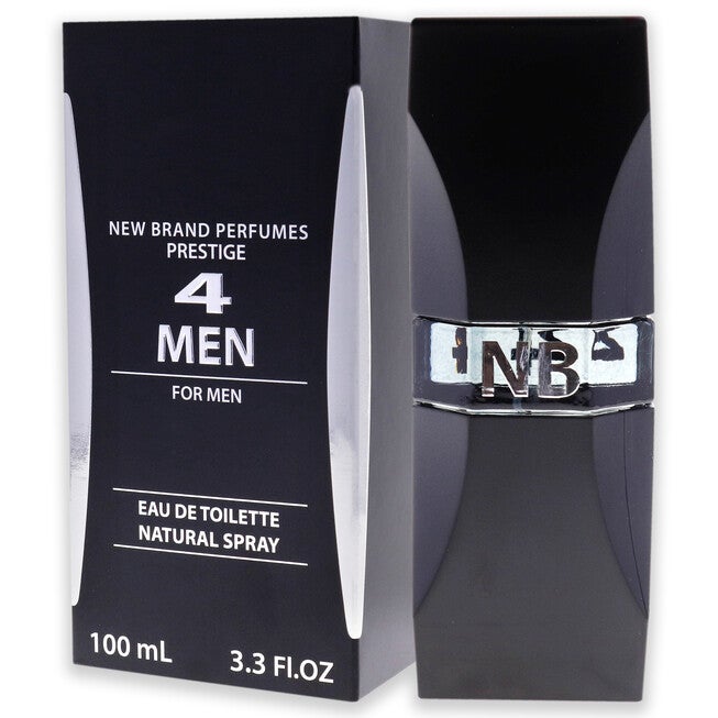 4 Men by New Brand for Men - 3.3 oz EDT Spray, NA, alternate image number null