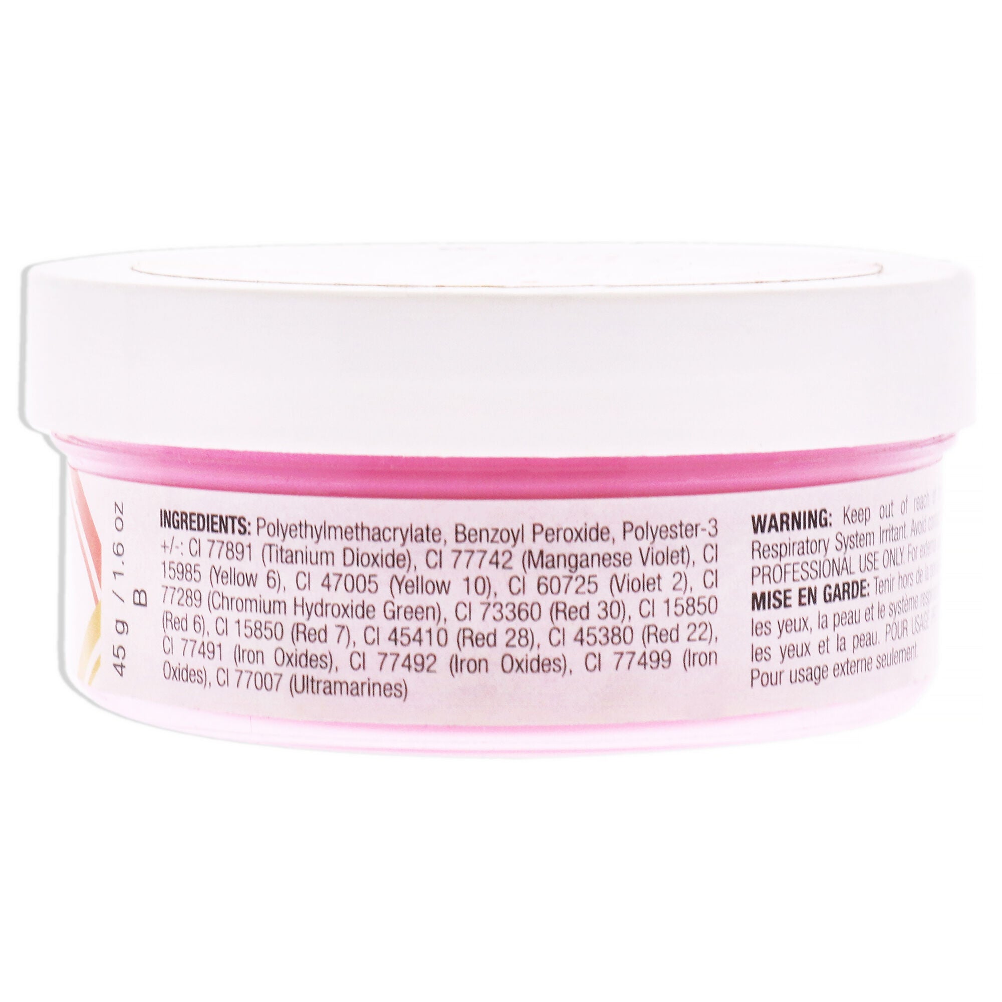 Colour Acrylic Powder - Strawberry Magenta by Cuccio PRO for Women - 1.6 oz Acrylic Powder, See Description, alternate image number 2