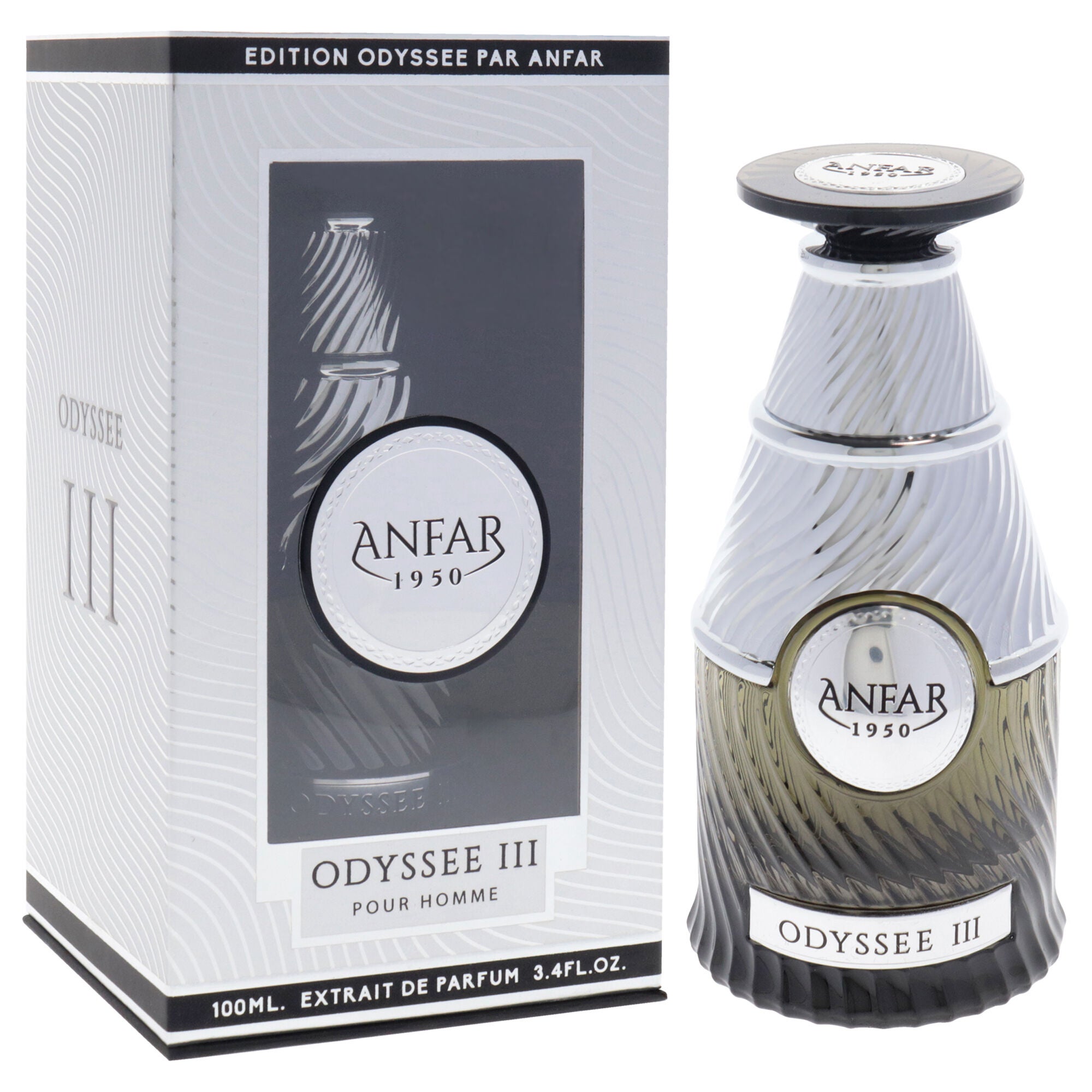 Edition Odyssee III by Anfar for Men - 3.4 oz Extrait De Parfum Spray, See Description, alternate image number 1