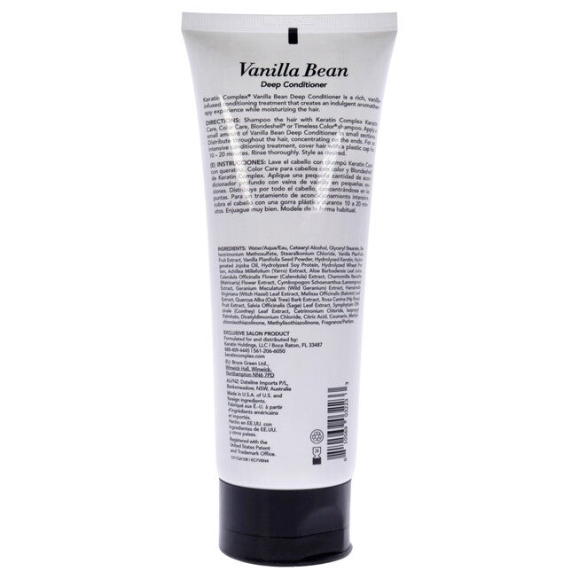 Vanilla Bean Deep Conditioner by Keratin Complex for Unisex - 7 oz Conditioner, NA, alternate image number null