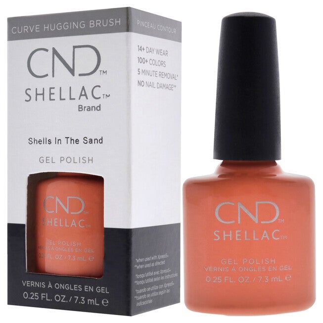 Shellac Nail Color - Shells In the Sand by CND for Women - 0.25 oz Nail Polish, , alternate image number null